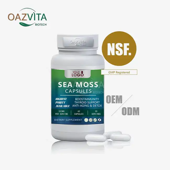 United States B2B Sourcing Guide for Pure Sea Moss Capsules with Full Traceability